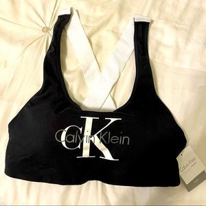 Calvin Klein cross back bralette